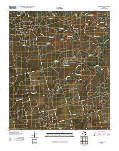 Vealmoor 2010 topographic map thumbnail