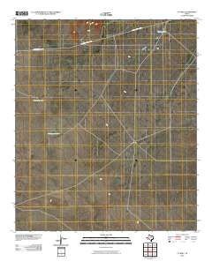T P Well 2010 topographic map thumbnail