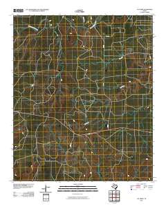 T-O Creek 2010 topographic map thumbnail