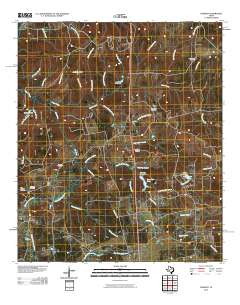 Trawick 2010 topographic map thumbnail