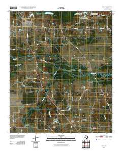 Talco 2010 topographic map thumbnail