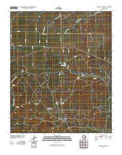 Triangle Ranch 2010 topographic map thumbnail