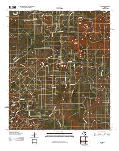 Silver 2010 topographic map thumbnail