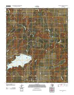 Truscott North 2011 topographic map thumbnail