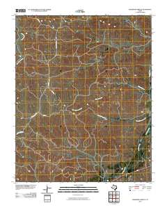 Washburn Arroyo 2010 topographic map thumbnail