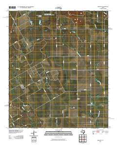 Wingate 2010 topographic map thumbnail