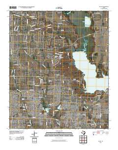 Wylie 2010 topographic map thumbnail