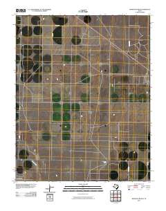 Wharton Ranch 2010 topographic map thumbnail