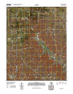 Fuller 2010 topographic map thumbnail