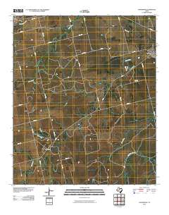 Longworth 2010 topographic map thumbnail