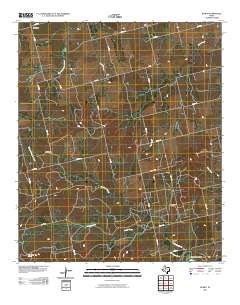 Busby 2010 topographic map thumbnail