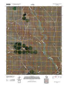 Whiteaker Ranch 2010 topographic map thumbnail