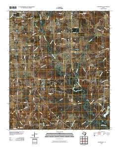Cartwright 2010 topographic map thumbnail