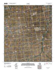 Pecks Lake 2010 topographic map thumbnail