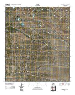 Grandfalls SW 2010 topographic map thumbnail