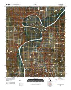 Horseshoe Bend 2010 topographic map thumbnail