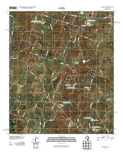Lingleville 2010 topographic map thumbnail