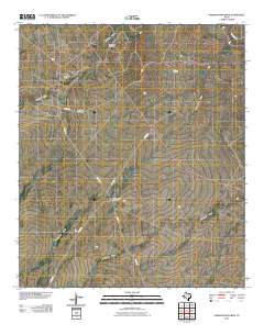 Narrow Bow Draw 2010 topographic map thumbnail