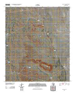 Salt Flat 2010 topographic map thumbnail