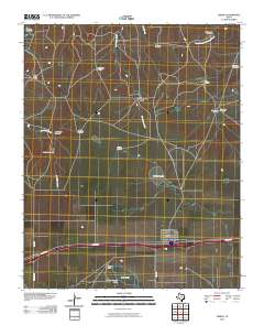 Adrian 2010 topographic map thumbnail
