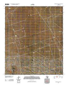 Brunson Ranch 2010 topographic map thumbnail