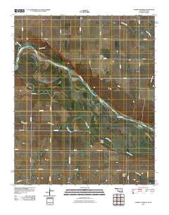 Cowboy Springs 2010 topographic map thumbnail