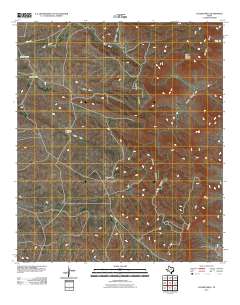 Collier Mesa 2011 topographic map thumbnail