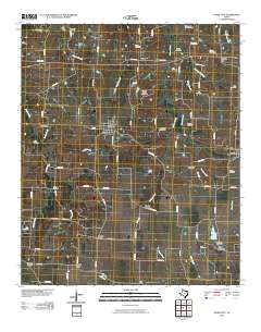 Dodd City 2010 topographic map thumbnail