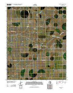 Dumas NE 2010 topographic map thumbnail