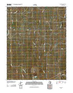 Glazier 2010 topographic map thumbnail