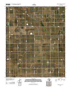 Abernathy SW 2010 topographic map thumbnail