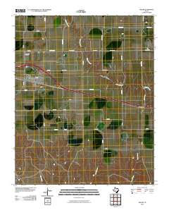 Groom 2010 topographic map thumbnail