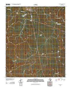 Guthrie 2010 topographic map thumbnail