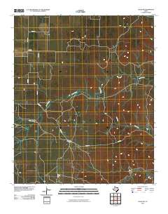 Chalk SW 2010 topographic map thumbnail