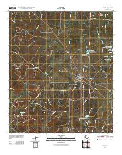Mullin 2010 topographic map thumbnail