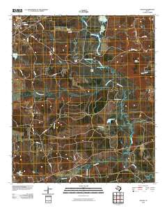 Neches 2010 topographic map thumbnail