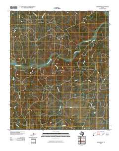 Swearingen 2010 topographic map thumbnail