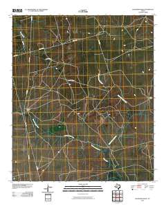 Ballinger Ranch 2010 topographic map thumbnail