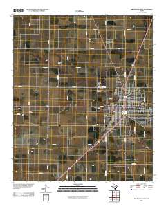 Brownfield West 2010 topographic map thumbnail