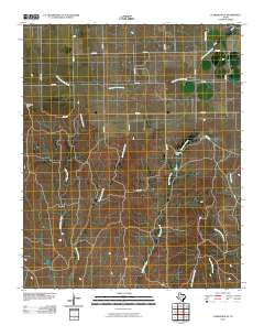 Clarendon SE 2010 topographic map thumbnail