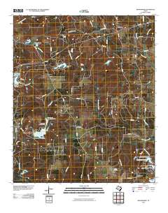 Rhonesboro 2010 topographic map thumbnail