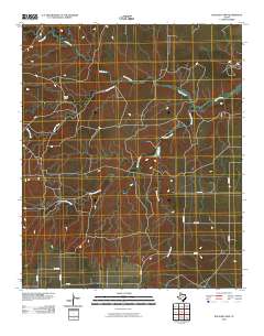 Rustler Camp 2010 topographic map thumbnail