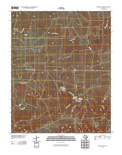 Spencer Draw 2010 topographic map thumbnail