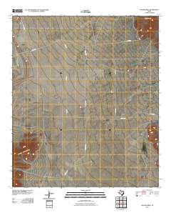 Square Mesa 2010 topographic map thumbnail