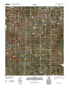 Buck Mountain 2010 topographic map thumbnail