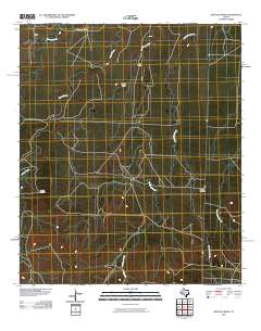 Buffalo Draw 2010 topographic map thumbnail