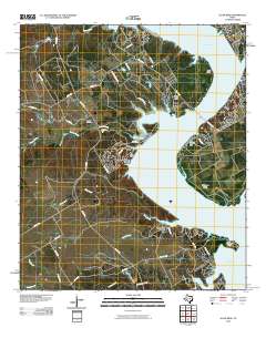 Allen Bend 2010 topographic map thumbnail