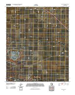 Bull Lake 2010 topographic map thumbnail