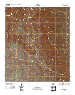 Burro Canyon 2010 topographic map thumbnail