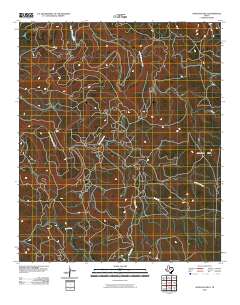 Antelope Hills 2010 topographic map thumbnail